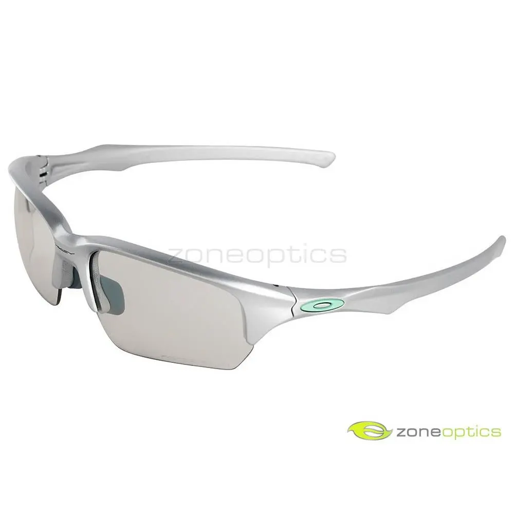 Oakley Flak Beta Photochromic Sunglasses OO9372-1065 Silver/clear Black Asian