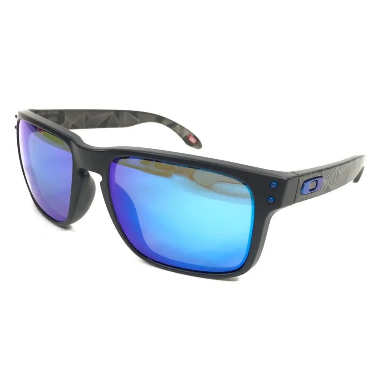 Oakley Sunglasses Holbrook OO9102-H055 Prizmatic Matte Black with Prizm Sapphire