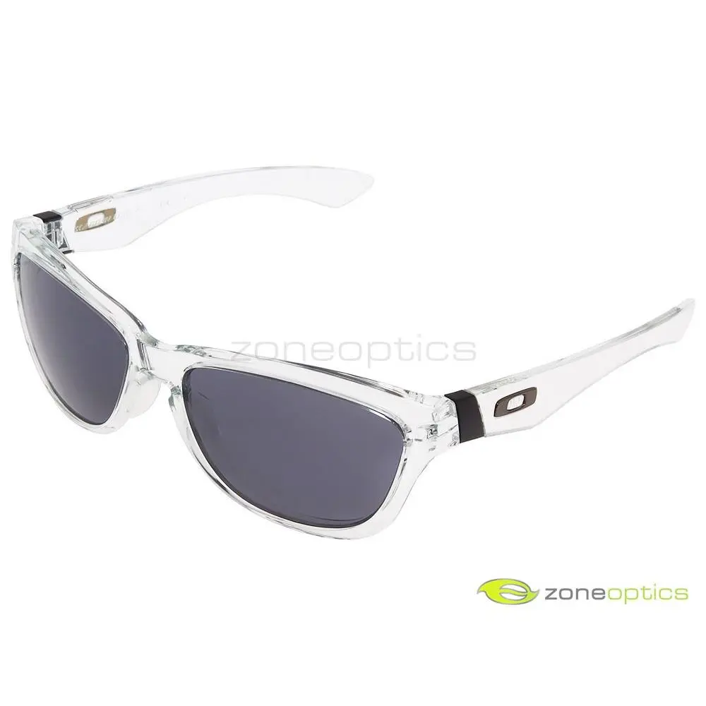 Oakley Jupiter Sunglasses 42-227 Polished Clear/grey