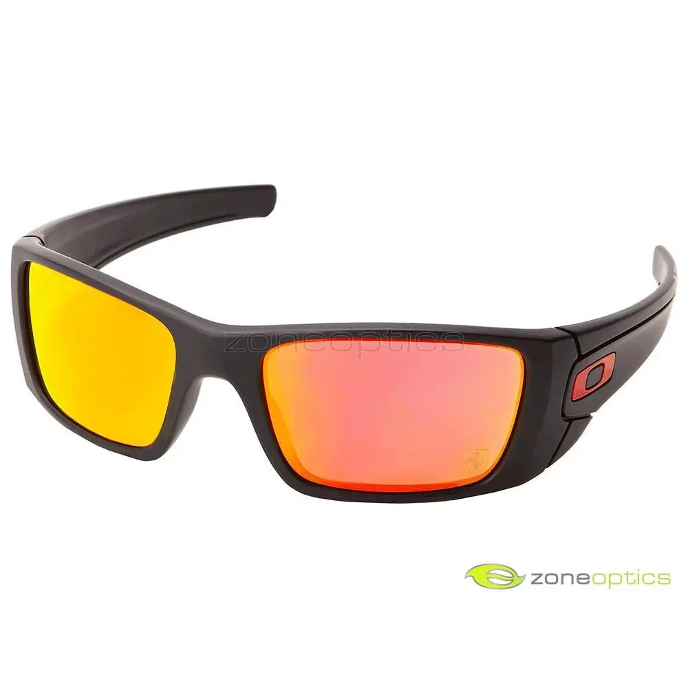 Oakley Fuel Cell Scuderia Ferrari Sunglasses OO9096-A8 Matte Black/ruby Iridium