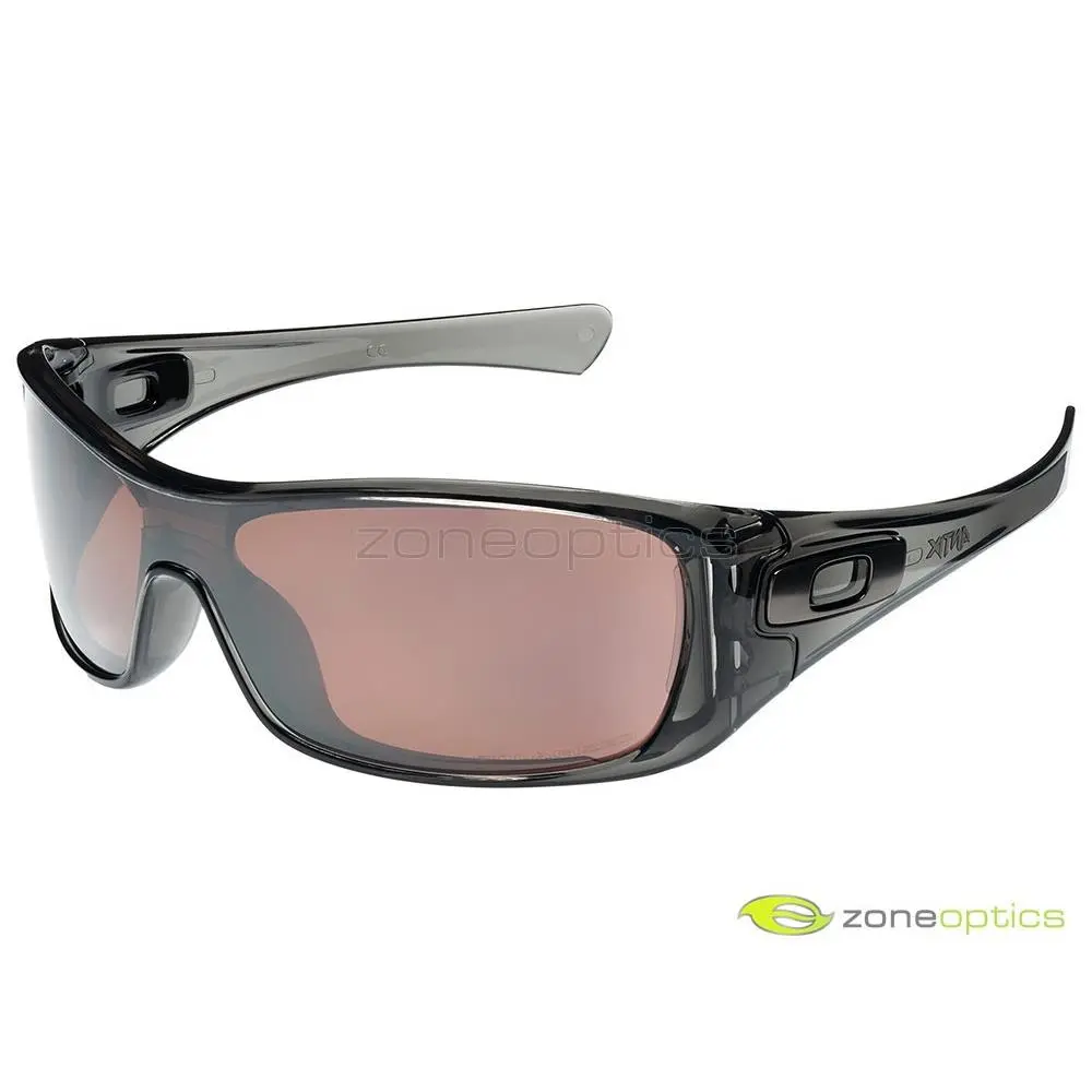 Oakley Antix Polarized Sunglasses OO9077-09 Grey Smoke/VR28 Black Iridium