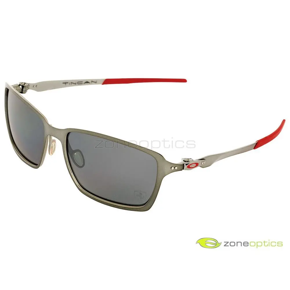 Tincan Scuderia Ferrari Polarized Sunglasses OO4082-09 Black Chrome/black by Oakley