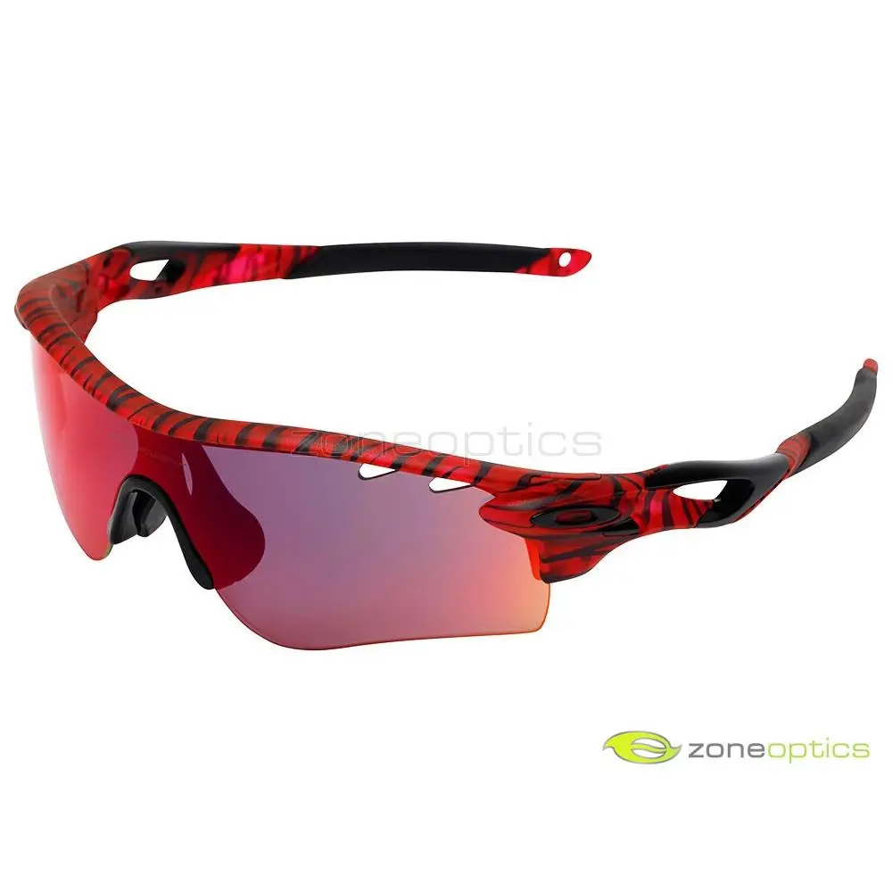Oakley Radarlock Path Sunglasses OO9206-35 Urban Jungle Red/+red Iridium Vented