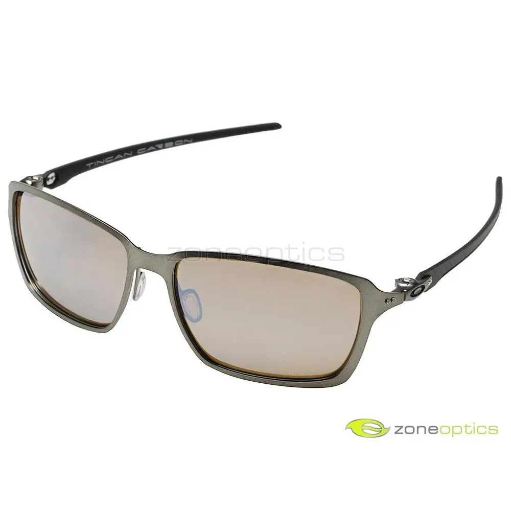 Oakley Tincan Carbon Polarized Sunglasses OO6017-05 Titanium/titanium Iridium - Frame: Titanium, Lens: Titanium Iridium