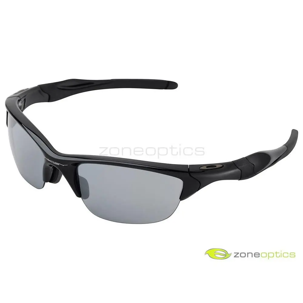 Oakley Half Jacket 2.0 Sunglasses OO9153-09 Polished Black/slate Iridium Asian