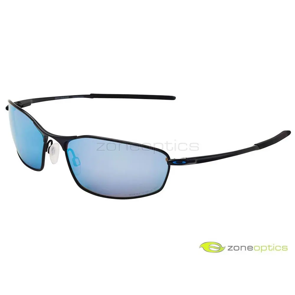Oakley Whisker Polarized Sunglasses OO4141-1160 Satin Black/prizm Deep Water