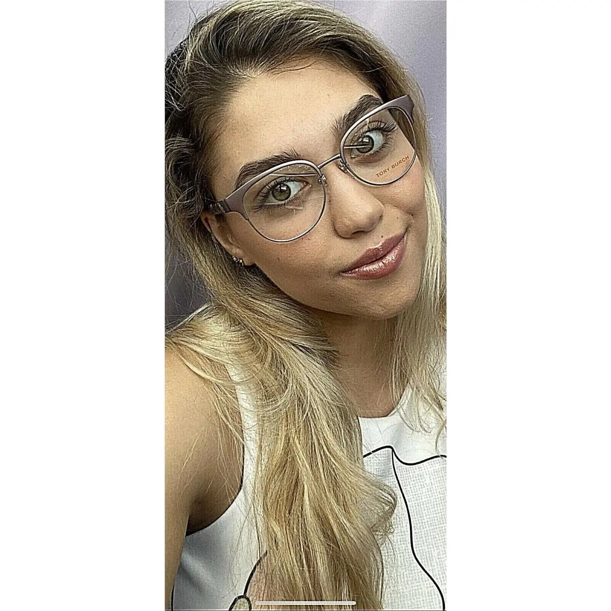 Tory Burch TY 5410 3132 50mm Silver Round Women`s Eyeglasses Frame