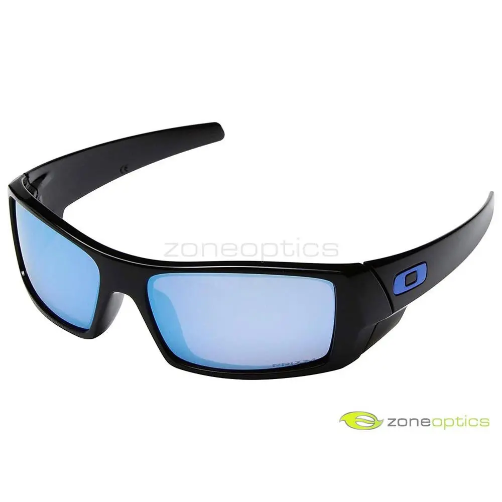 Oakley Gascan Polarized Sunglasses OO9014-15 Polished Black/prizm Deep Water H2O