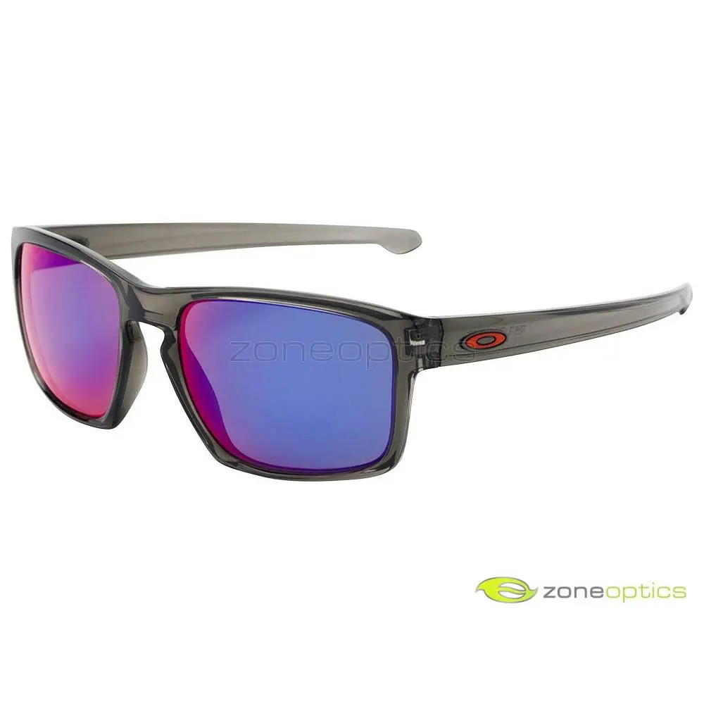 Sliver Polarized Sunglasses OO9262-11 Grey Smoke/+red Iridium by Oakley