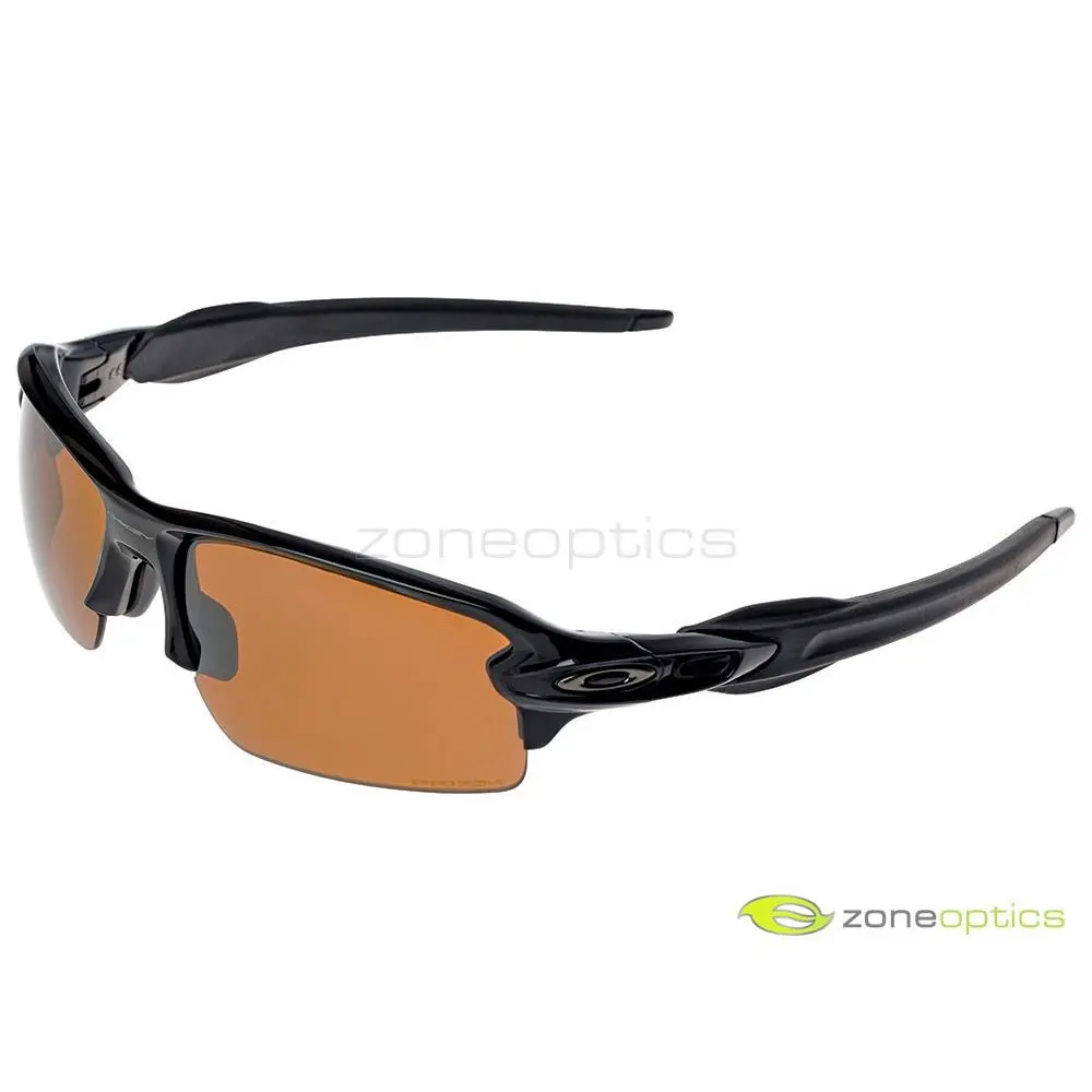 Oakley Flak 2.0 Polarized Sunglasses OO9295-2059 Polished Black/prizm Tungsten