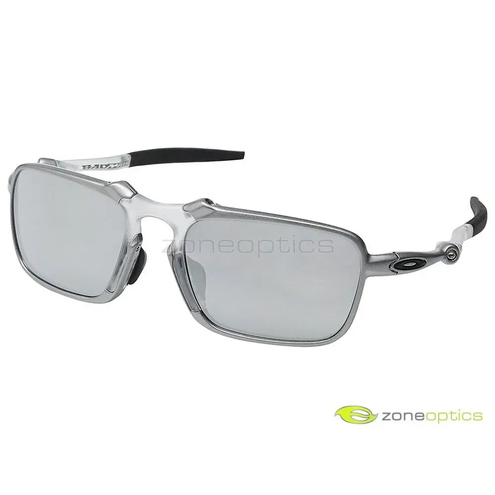 Oakley Badman Sunglasses OO6035-03 X Metal X Ti/chrome Iridium Asian