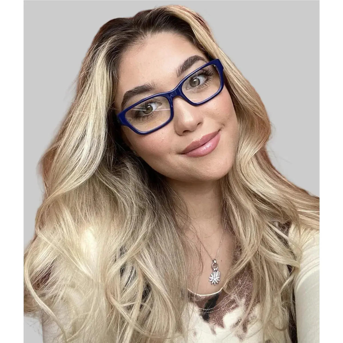 Tory Burch TY420 5516 Blue 51mm Cat Eye Rx Women`s Eyeglasses Frame