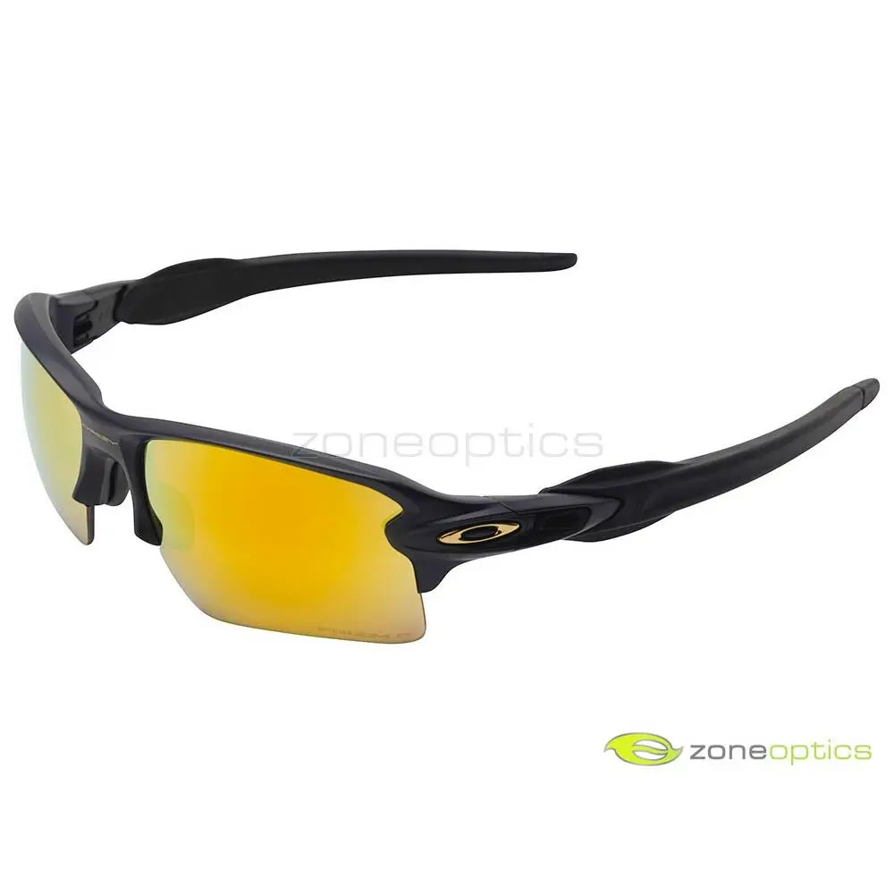 Oakley Flak 2.0 XL Polarized Sunglasses OO9188-H059 Matte Black/prizm 24K