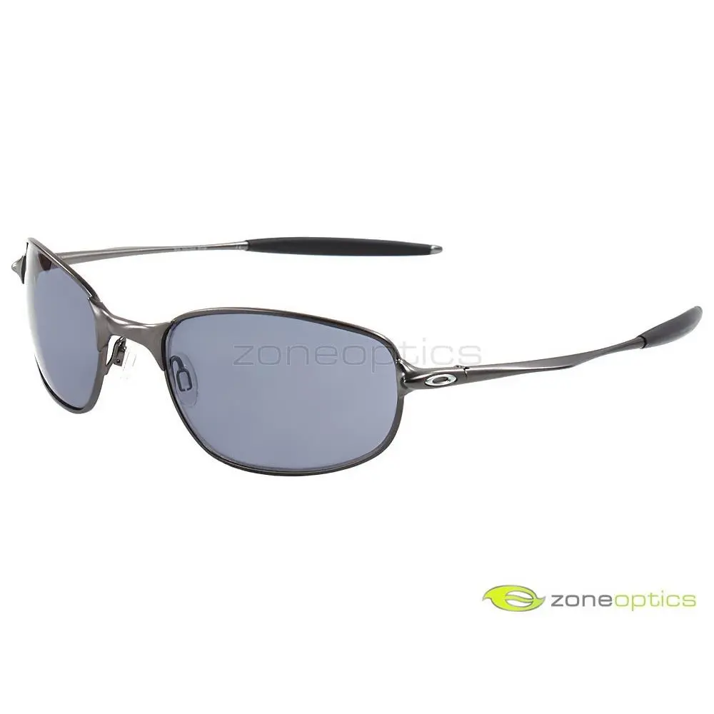 Oakley Big Square Wire Sunglasses 30-657 Pewter/grey