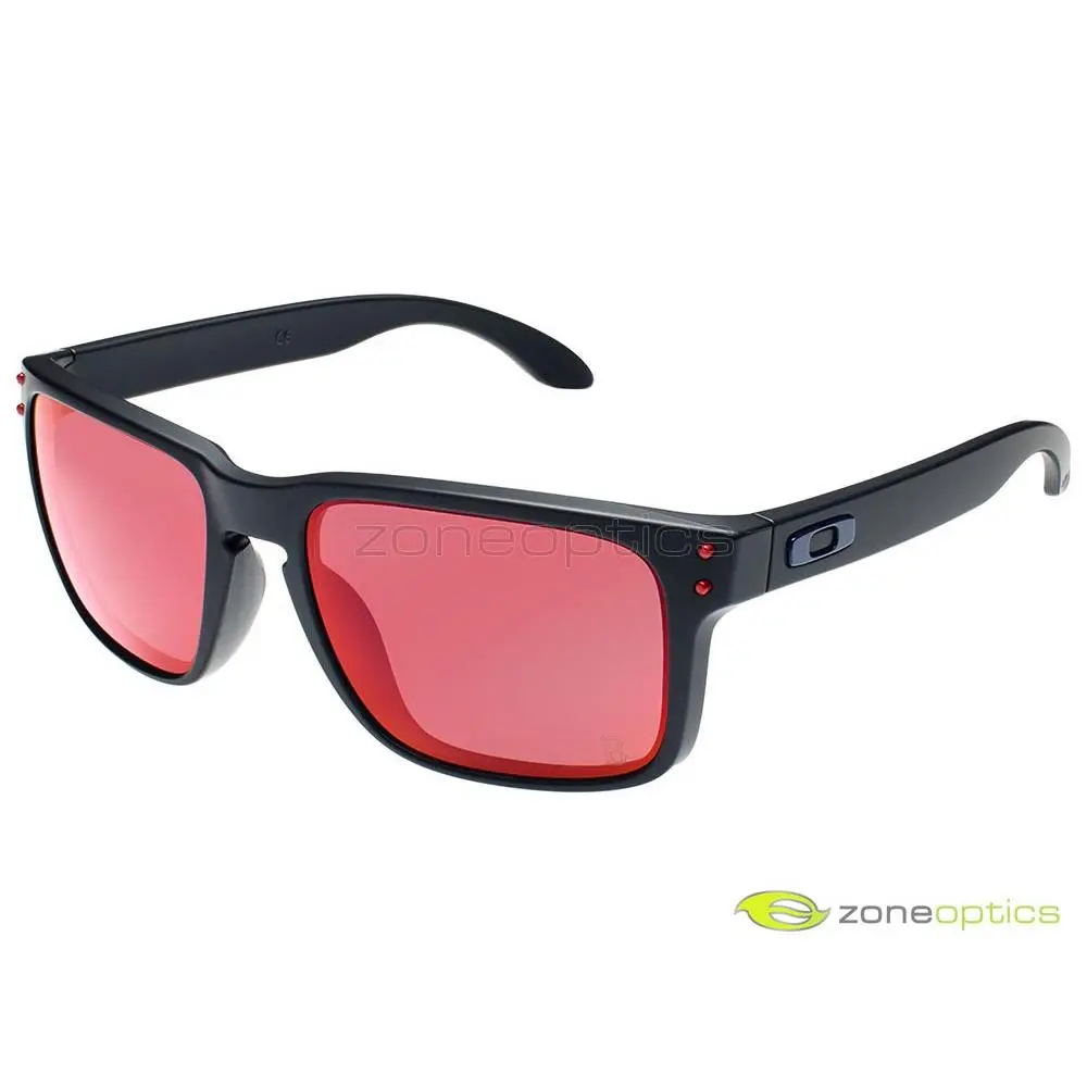 Oakley Holbrook Mlb Red Sox Sunglasses OO9102-I755 Matte Black/prizm Field