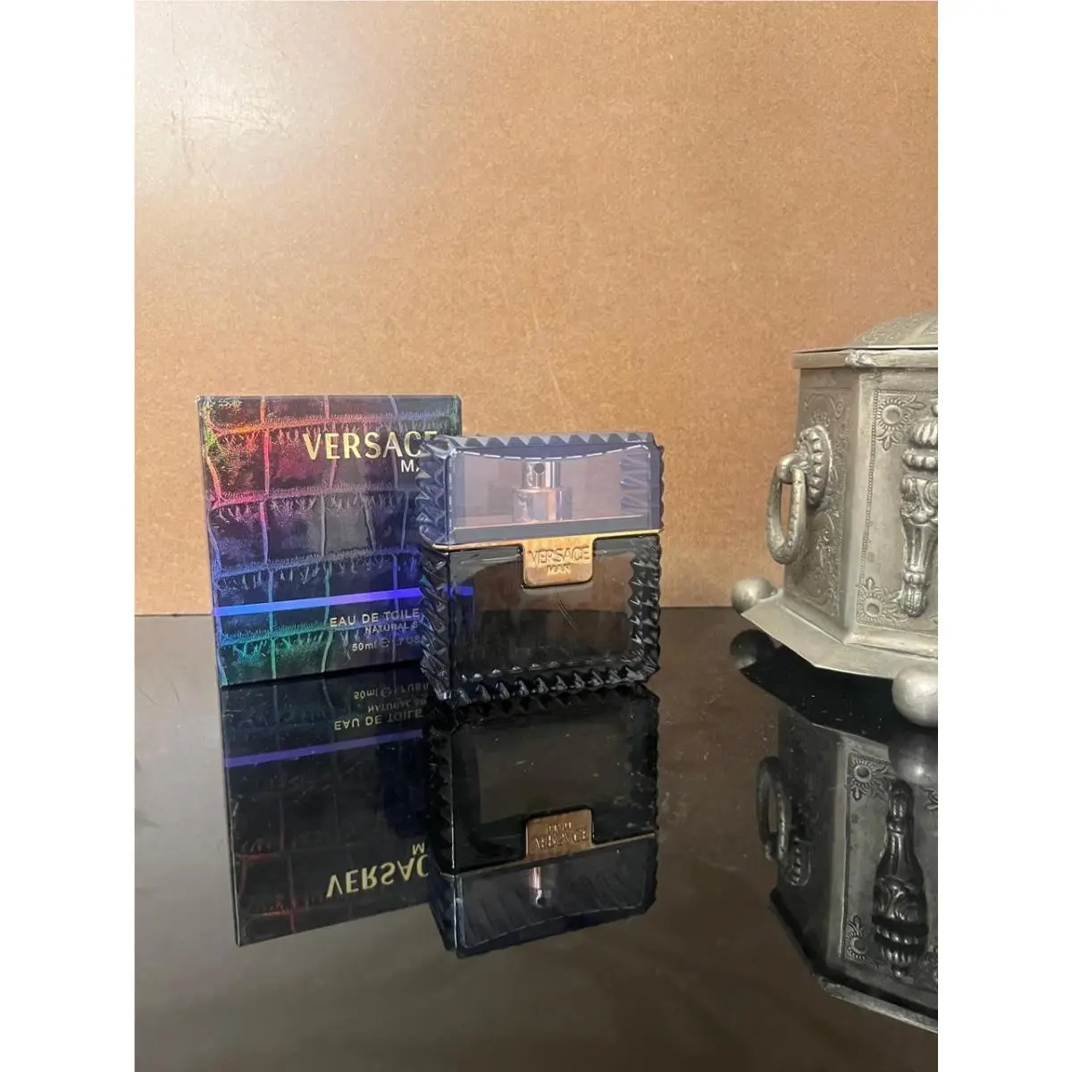 Vintage Versace Man 50 ml 1.7 oz Men Spray Super Rare