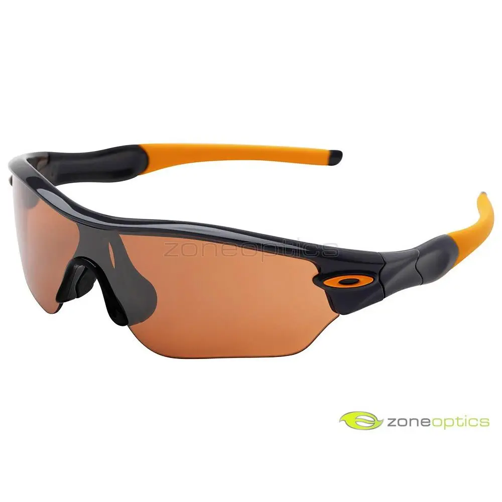 Oakley Radar Edge Sunglasses OO9184-16 Polished Carbon/VR28 Black Iridium