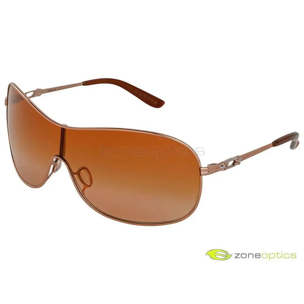 Oakley Collected Sunglasses OO4078-02 Rose Gold/VR50 Brown Gradient