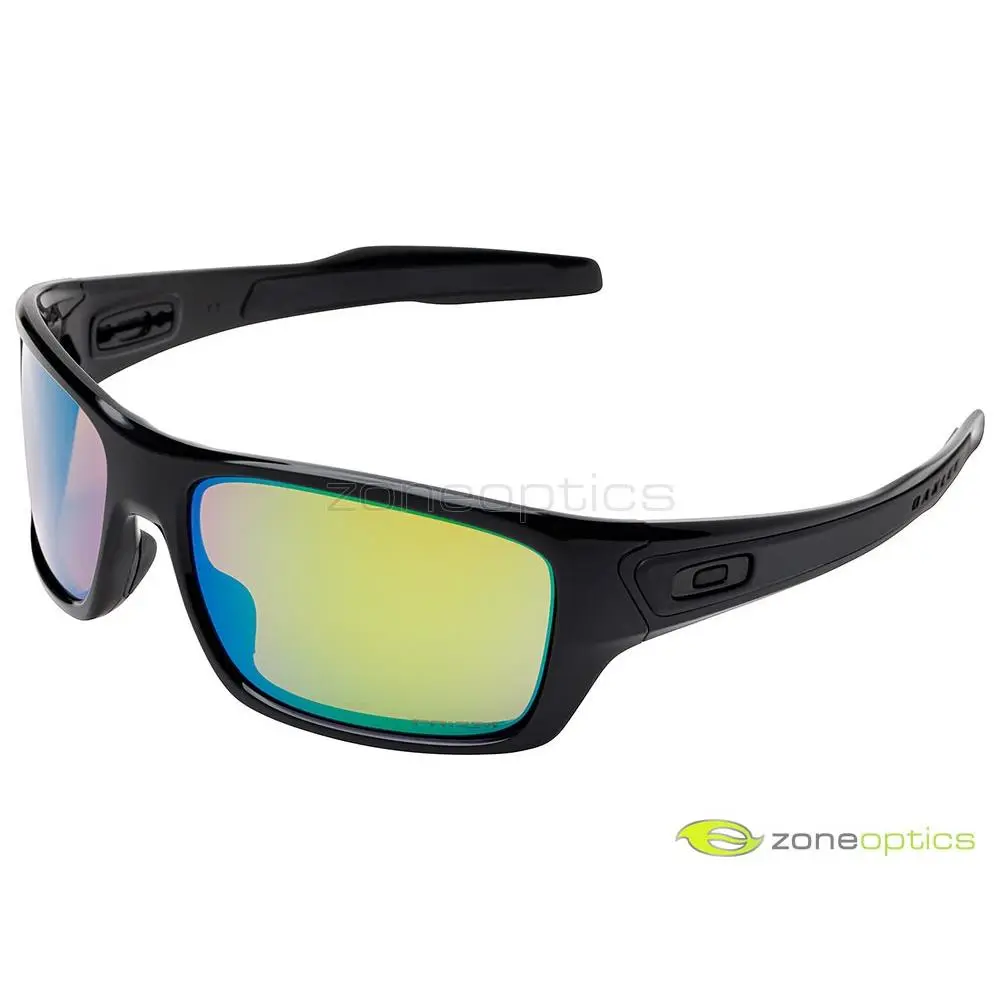 Oakley Turbine Polarized Sunglasses OO9263-13 Polished Black/prizm Shallow Water