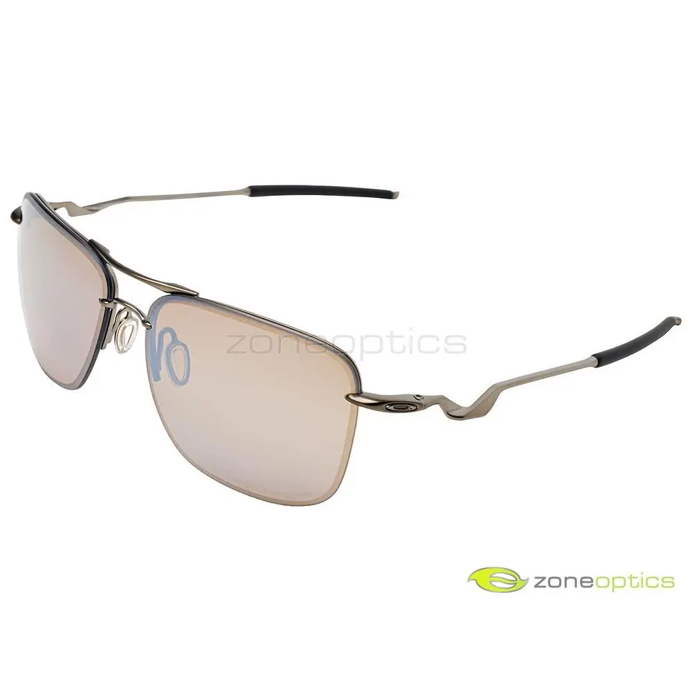 Oakley Tailhook Polarized Sunglasses OO4087-07 Titanium/titanium Iridium