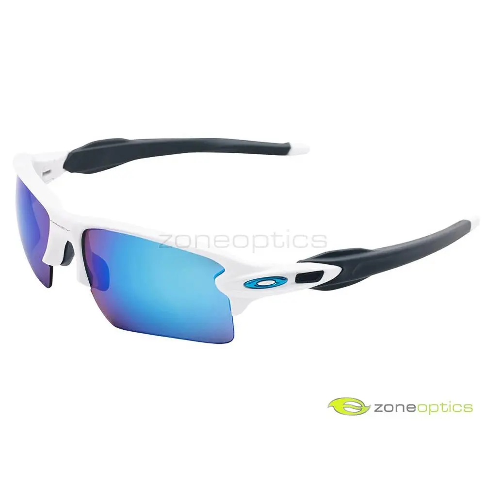 Flak 2.0 XL Sunglasses OO9188-9459 Polished White/prizm Sapphire by Oakley