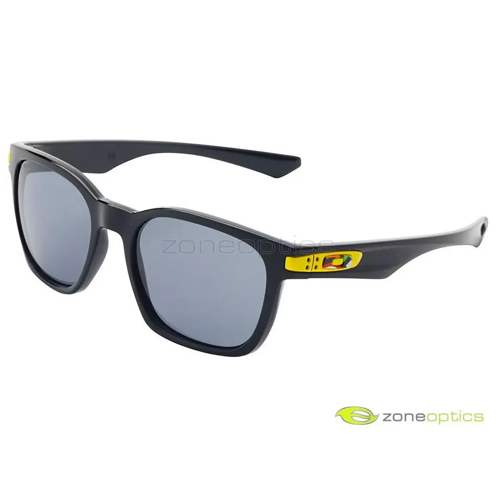 Garage Rock Valentino Rossi VR46 Sunglasses OO9175-29 Polished Black/grey by Oakley