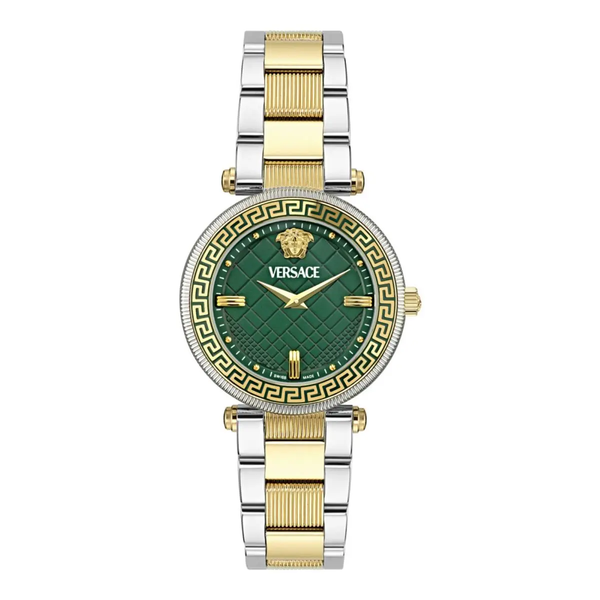 Womens Two Tone 35mm Bracelet Fashion Watch by Versace