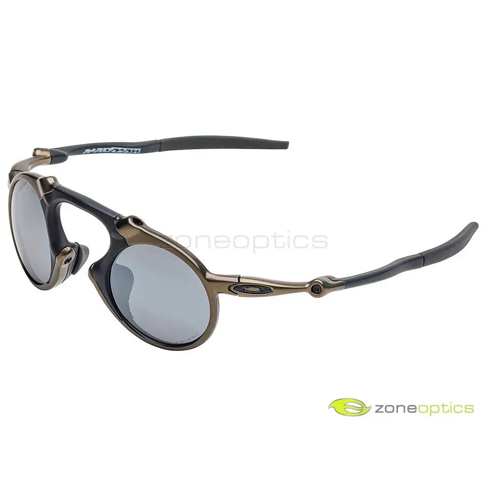 Oakley Madman Polarized Sunglasses OO6019-02 X Metal Pewter/black Iridium