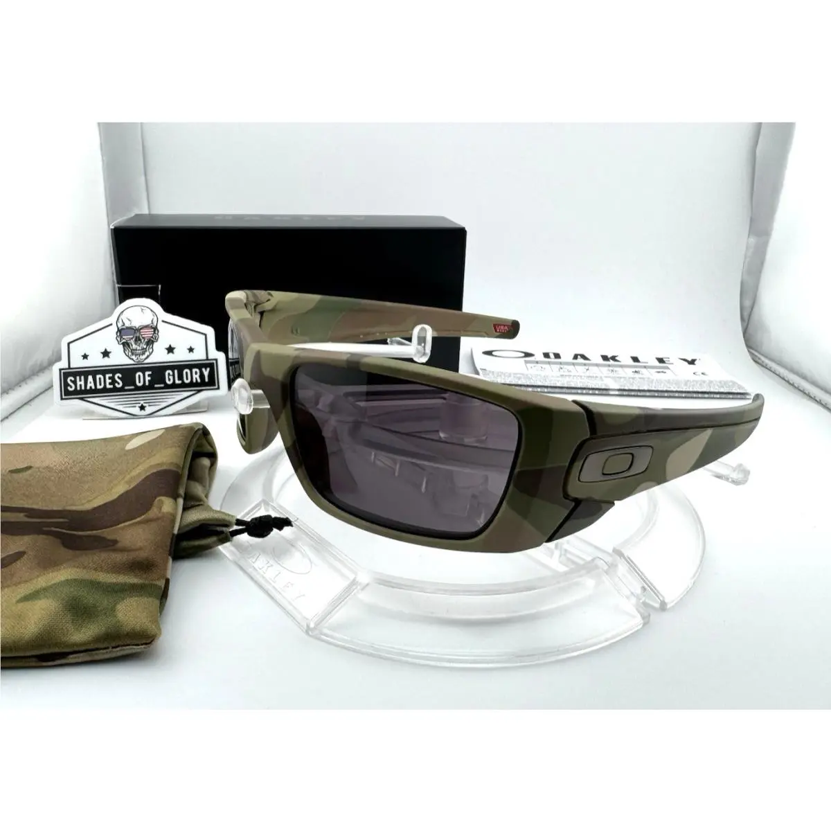 Oakley Fuel Cell SI Multicam Camo W/ Warm Grey Sunglasses OO9096-76 Rare