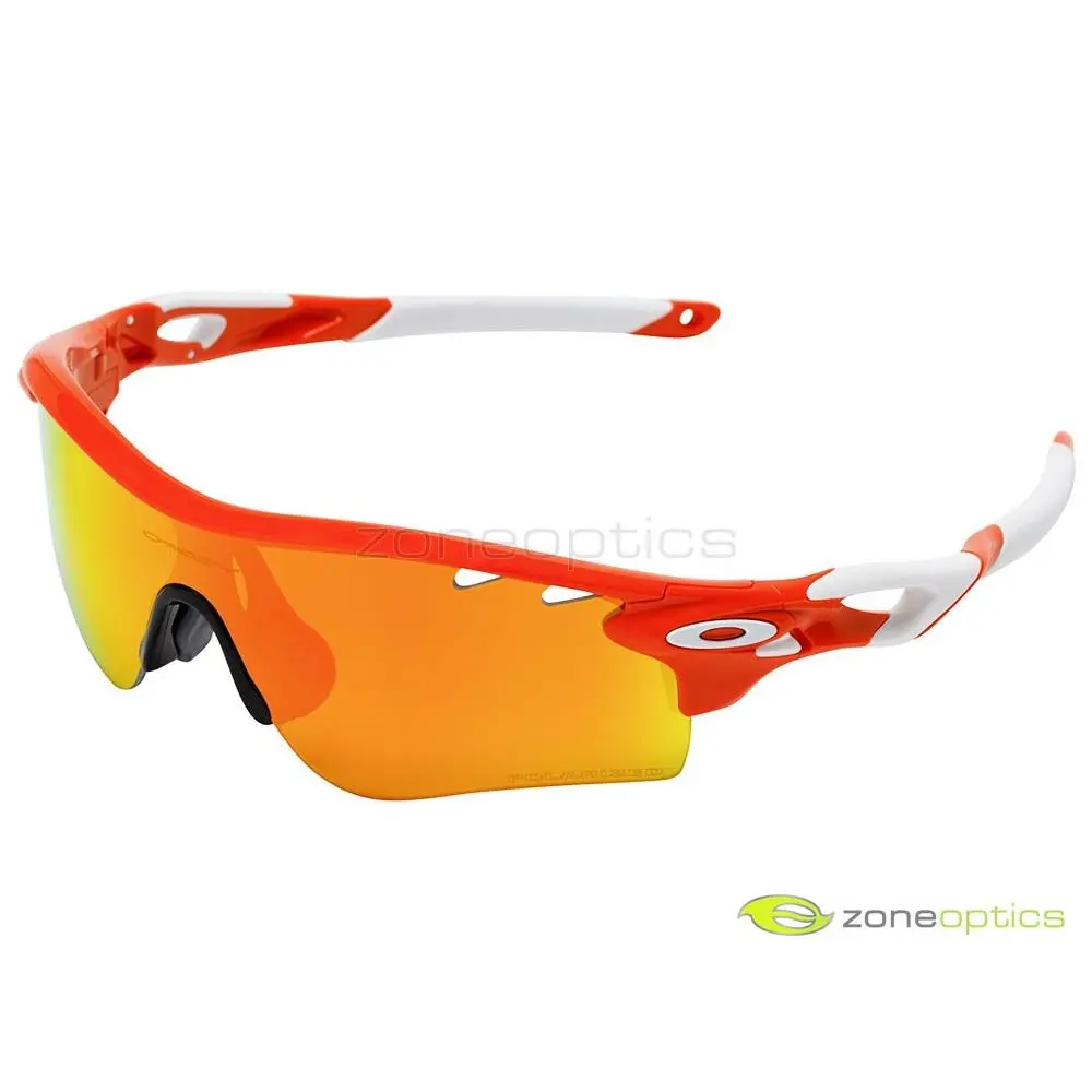 Radarlock Path Polarized Sunglasses OO9206-08 Blood Orange/fire Iridium by Oakley