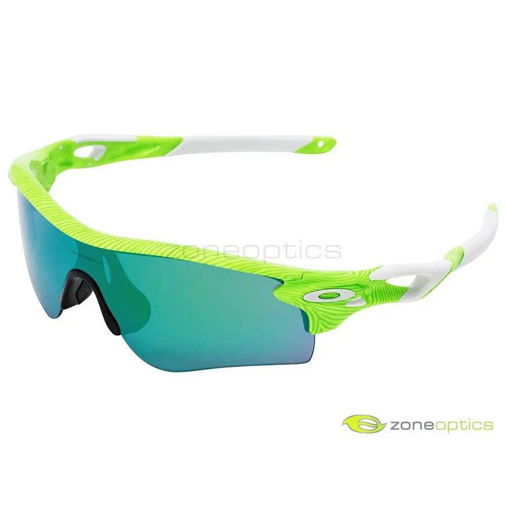 Oakley Radarlock Path Sunglasses OO9181-47 FP Retina Burn/jade Iridium Black