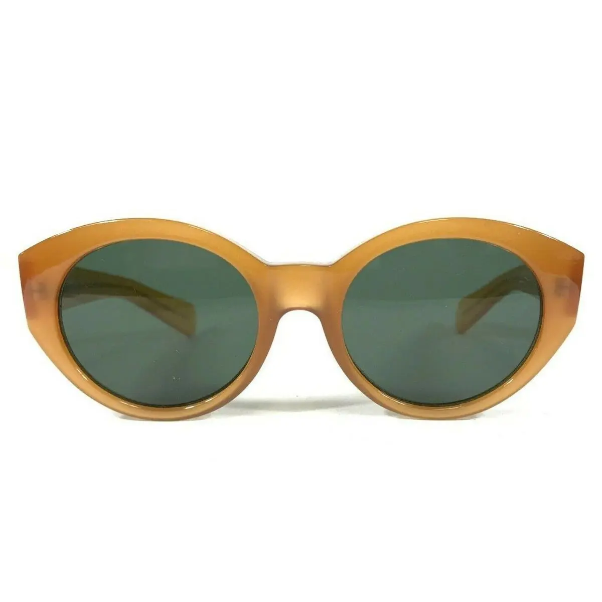 Vintage Gianni  Sunglasses MOD.463 COL.443 Orange with Green Lenses by Versace