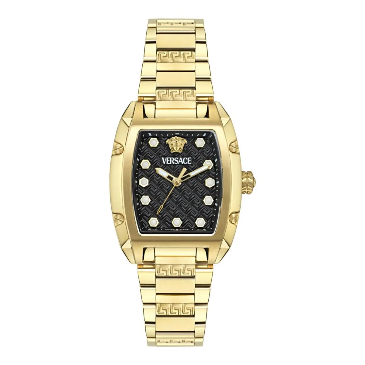 Versace Womens Gold 36mm Bracelet Fashion Watch