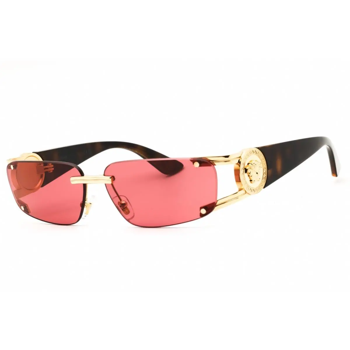Versace VE2291-1002-59 Sunglasses Frame Size 59mm 115mm 13mm Gold Unisex