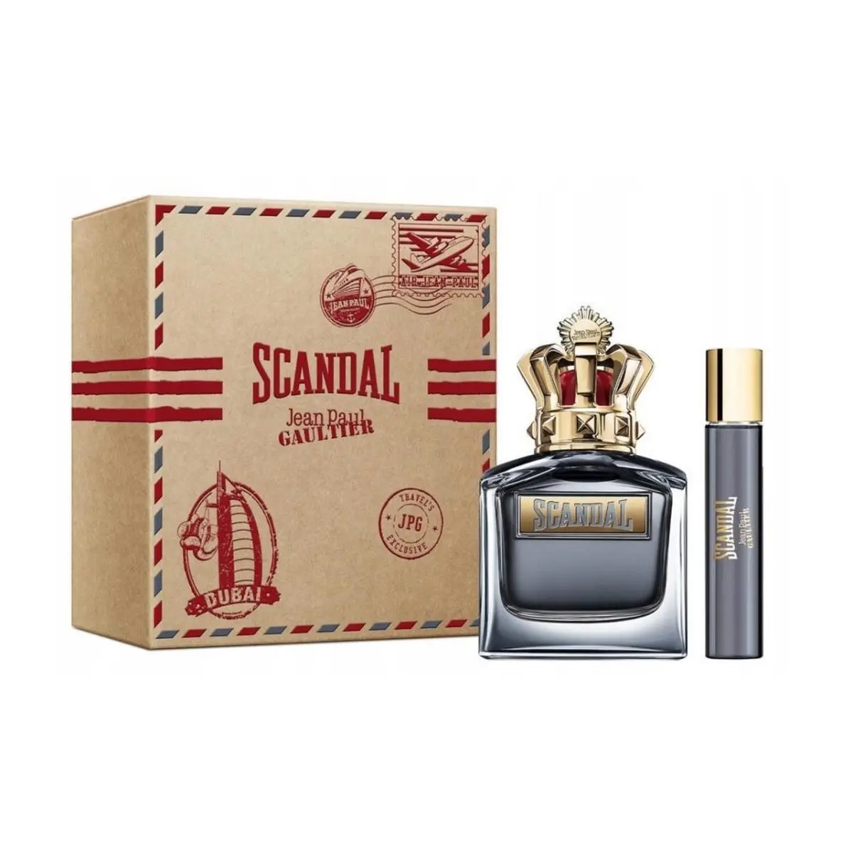 Jean Paul Gaultier Scandal For Men - 2PC 3.4 oz + 0.67 oz Edt Gift Set