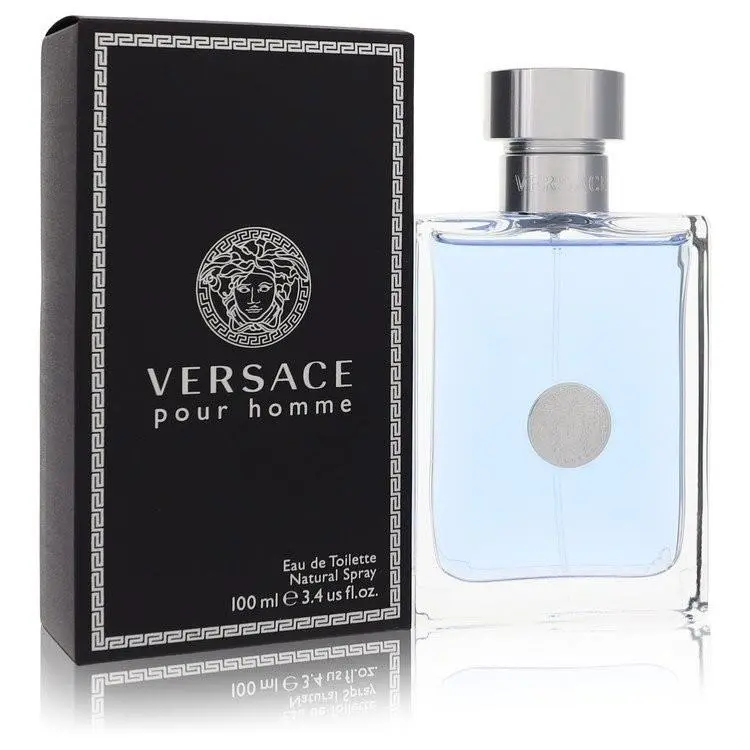 Pour Homme  Eau De Toilette Spray 3.4 oz / e 100 ml by Versace