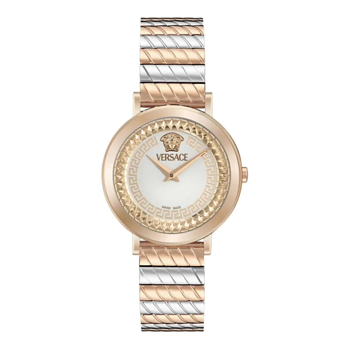 Womens Two Tone 35mm Bracelet Fashion Watch by Versace