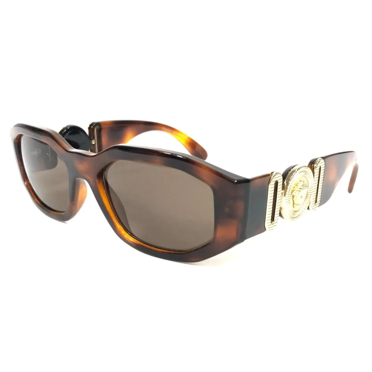 Sunglasses MOD.4361 5217/73 Havana Brown Frames with Dark Brown Lenses by Versace