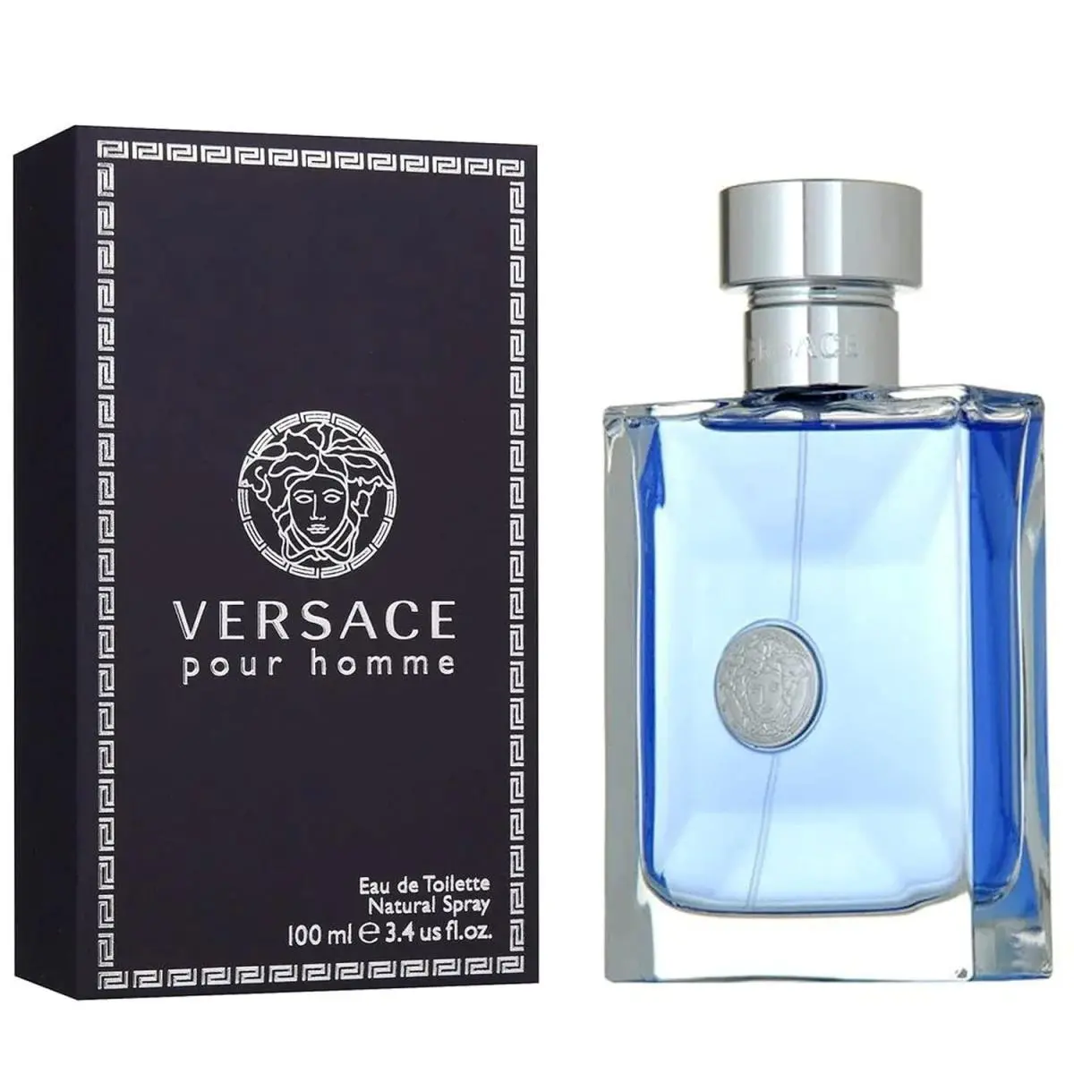 Versace Pour Homme For Men 3.4 oz Eau de Toilette Spray
