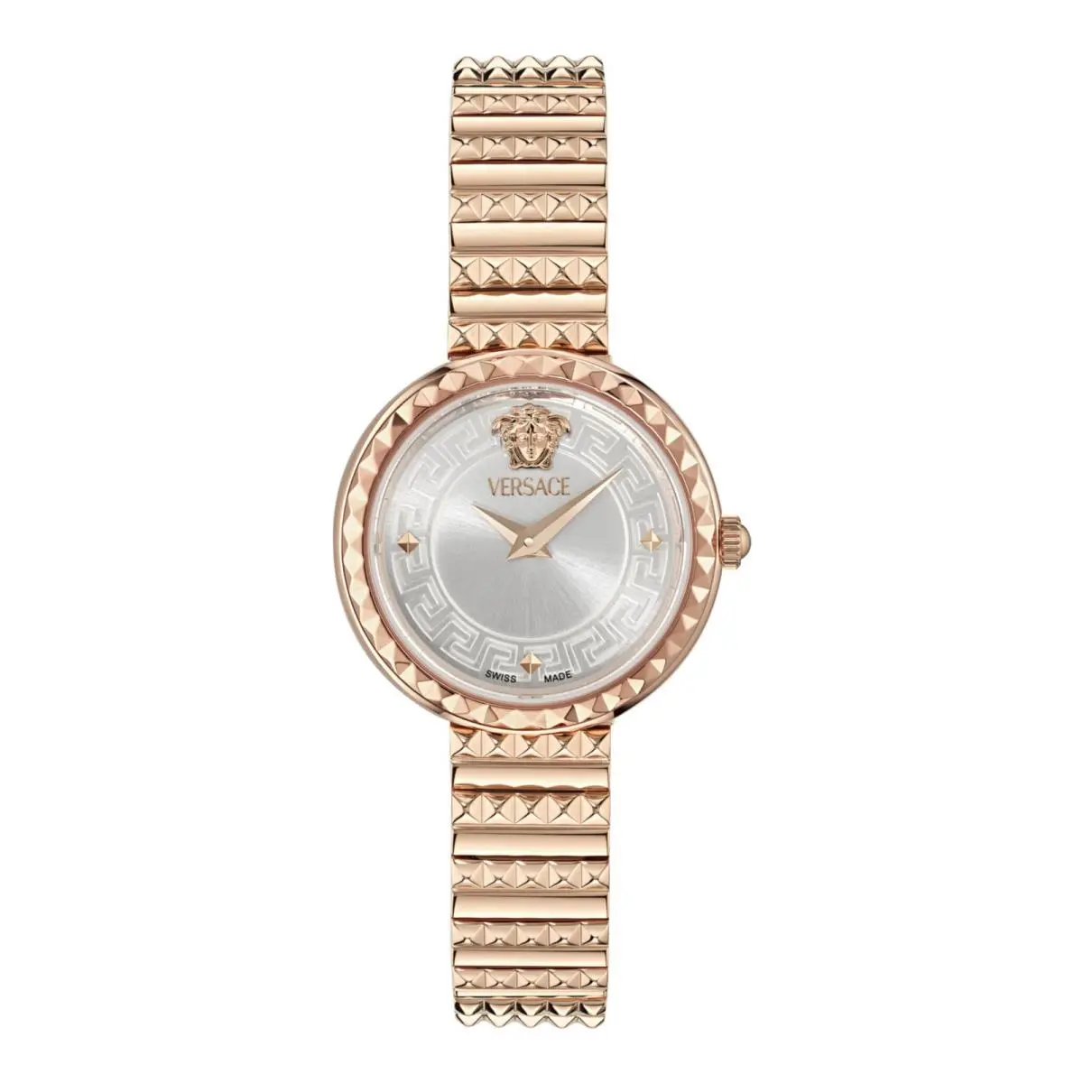 Versace Womens Rosegold 28mm Bracelet Fashion Watch