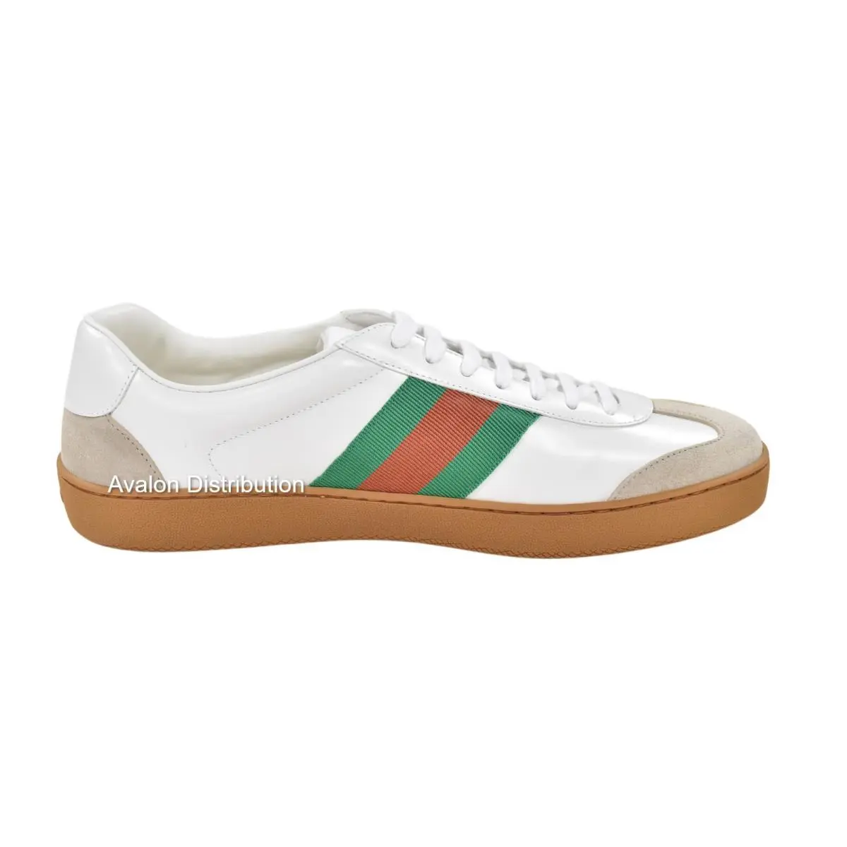 Gucci shoes - Gucci G74 Web Tennis Sneaker - 858981 - White 7
