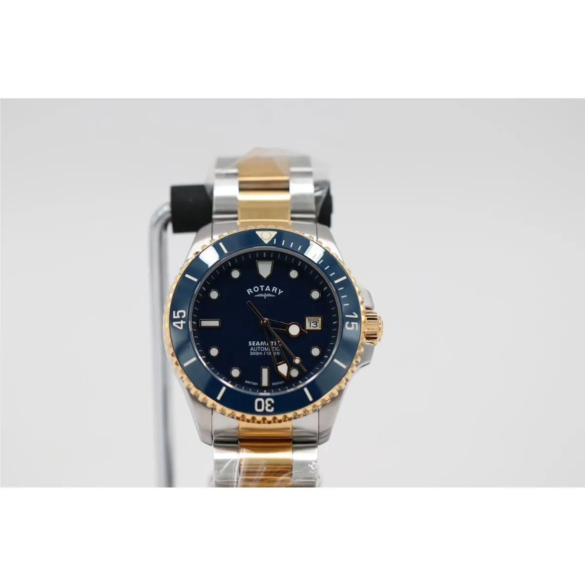 Rotary - Seamatic Stainless Steel Men`s Automatic Watch - GB05436/05