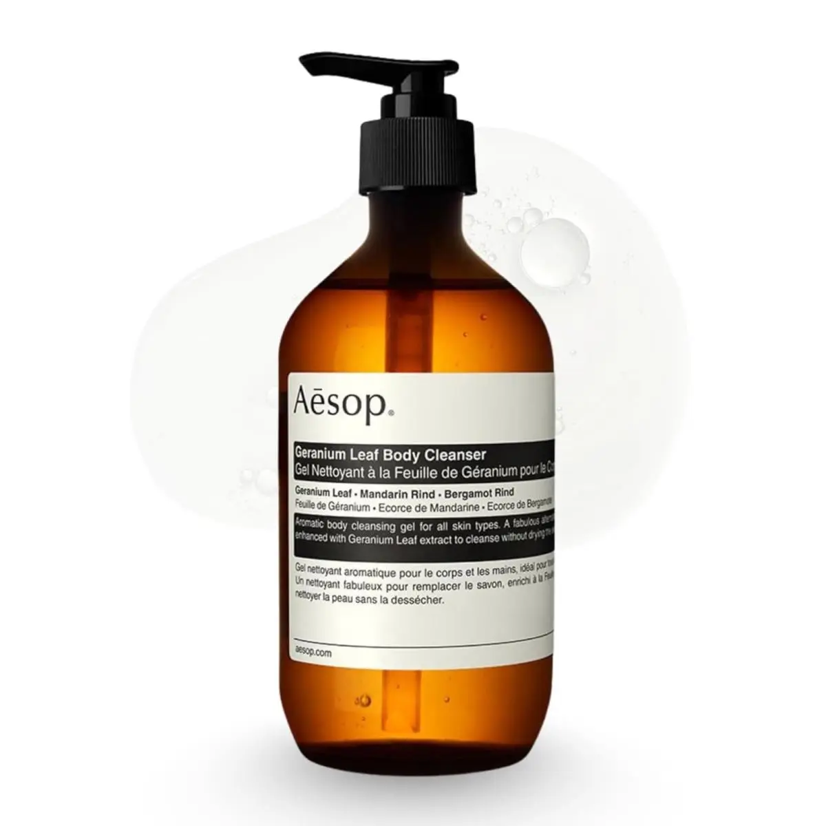 Aesop Geranium Leaf Body Cleanser Gentle 16.9 Fl Oz Pack of 1