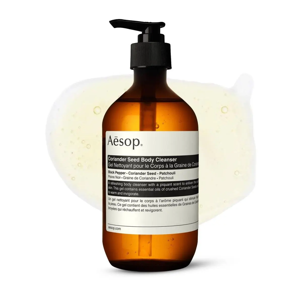 Body Cleanser Coriander Seed Low Foaming 16.9 oz  Shower Black by Aesop