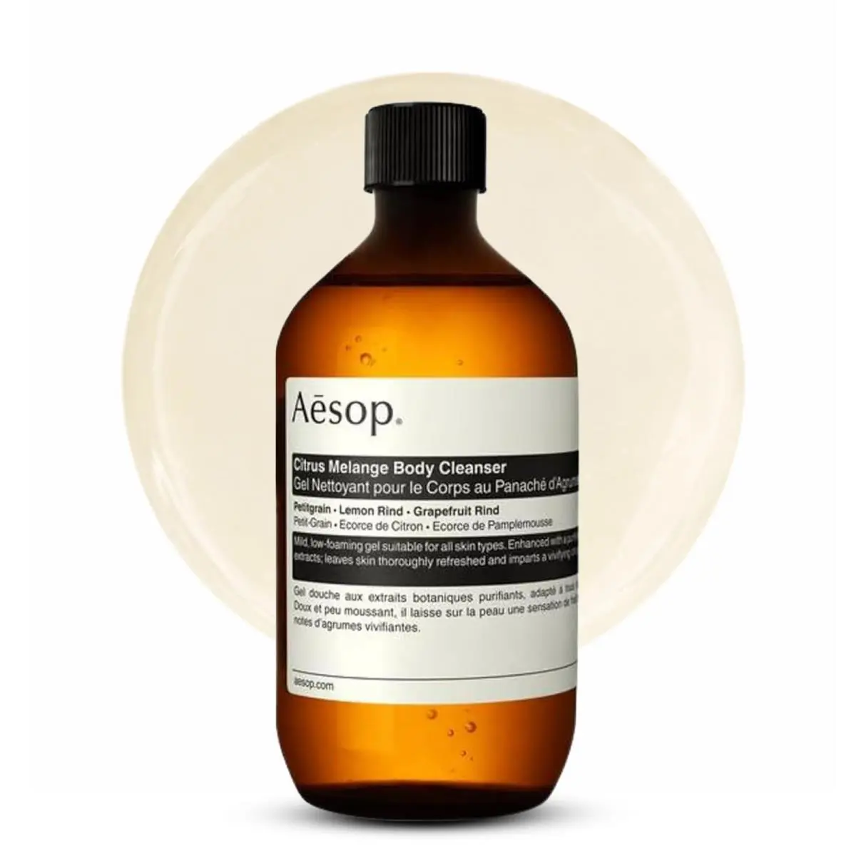 Body Cleanser Citrus Melange 16.9 oz Gentle Low Foaming Gel  Refill Sk by Aesop