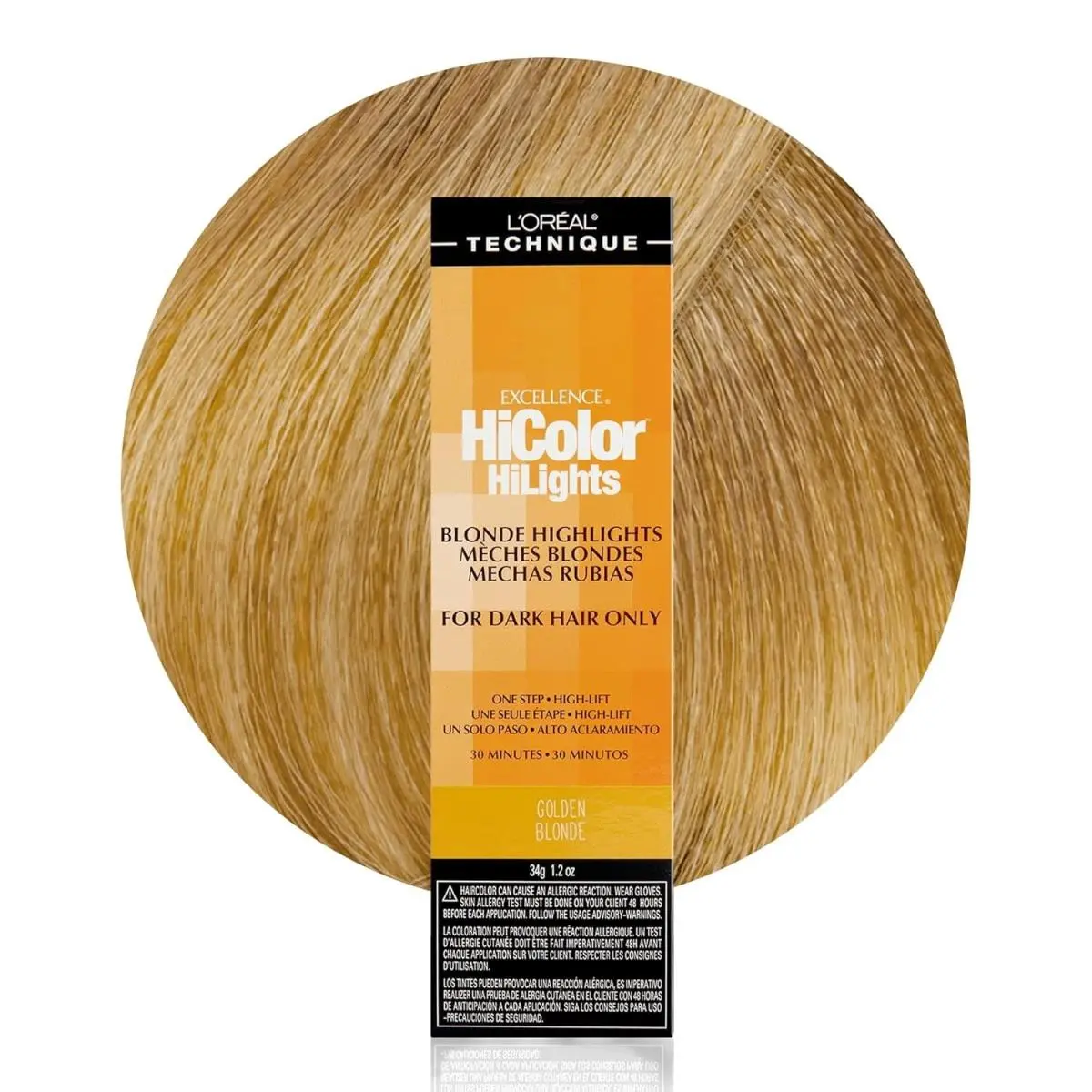 L`oréal 6 Pack L’oreal Hicolor Permanent Hair Color For Dark Hair Only – Choose Shade GOLDEN BLONDE by L'Oréal