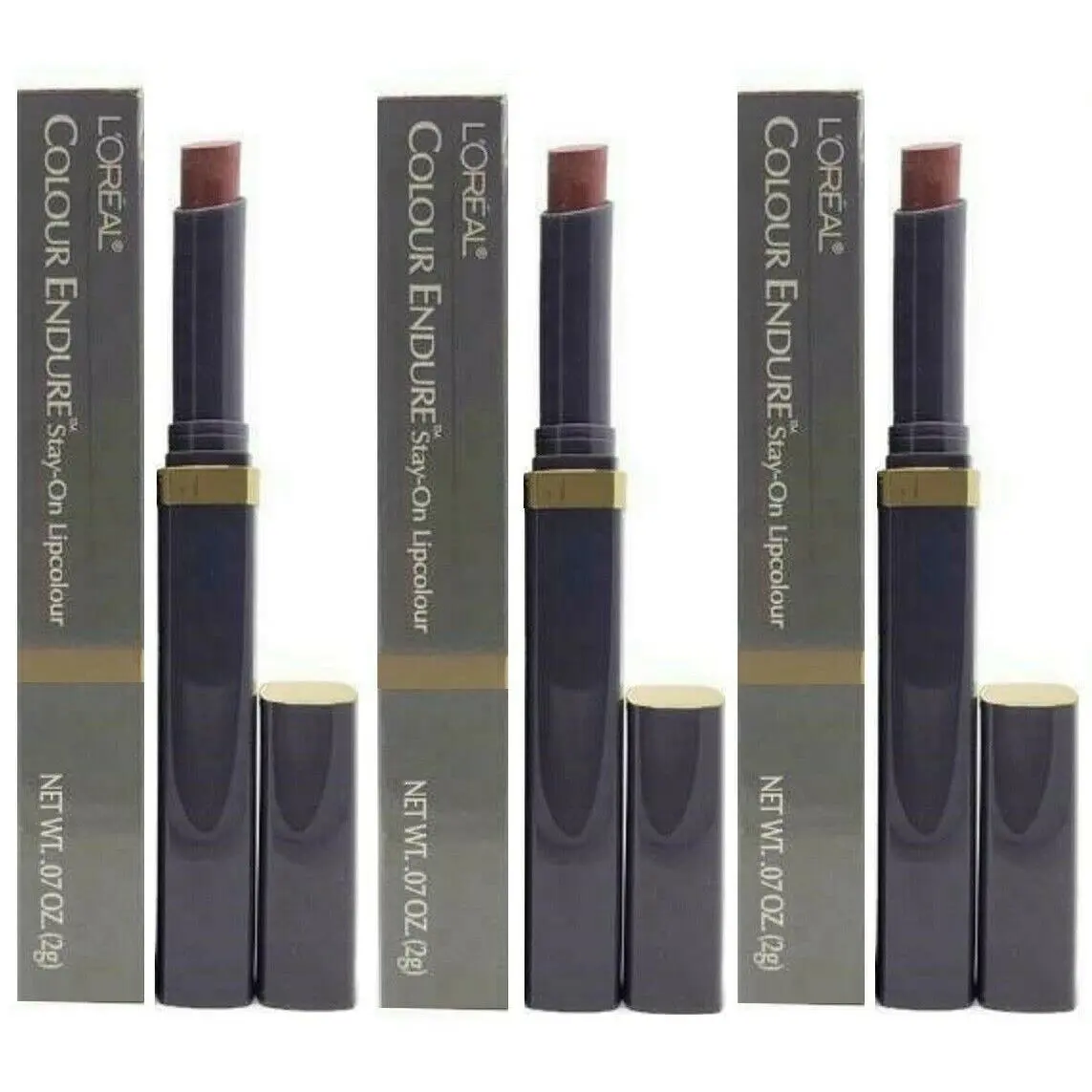 3 Loreal Color Endure 755 Rose Rising Stay ON Lipcolor US