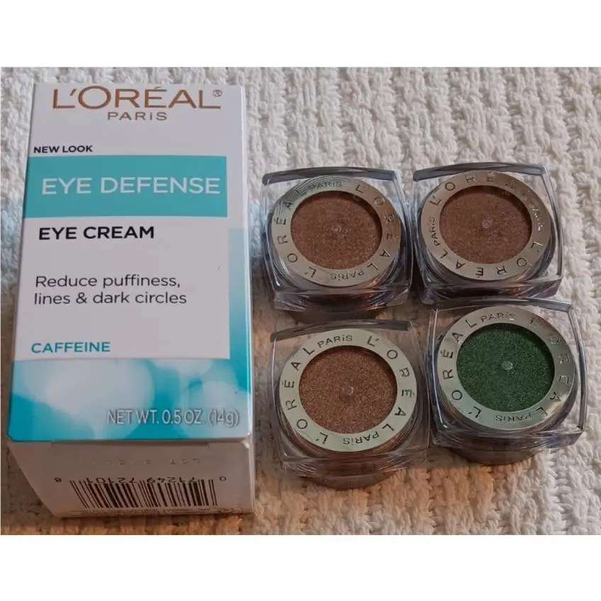 L`oreal Eye Defense Reduces Puffiness Lines Dark Circles Infallible Eye Shadow