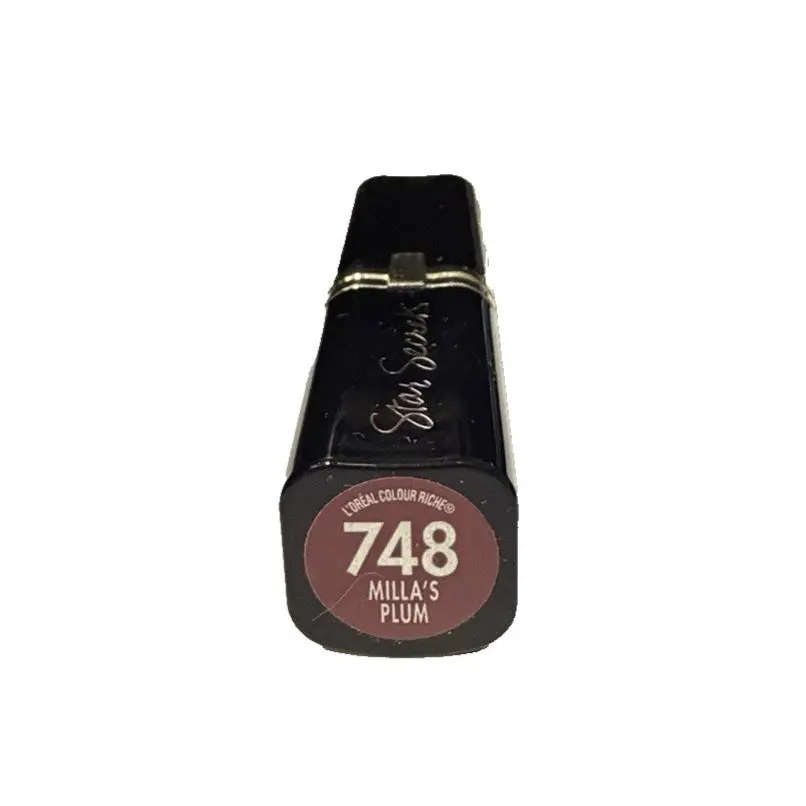 L`oreal Paris Colour Riche Star Secrets Lipstick - 748 Milla`s Plum
