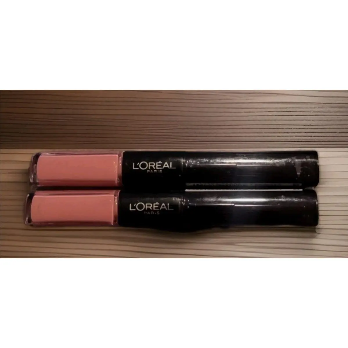Lot of 2 L`oreal Infallible 2 Step Pro Last Lipstick 117 Permanent Blush